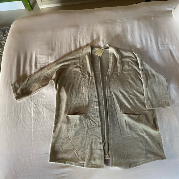 Donni Sandwash Rib Sweatercoat - Picture 3 of 3